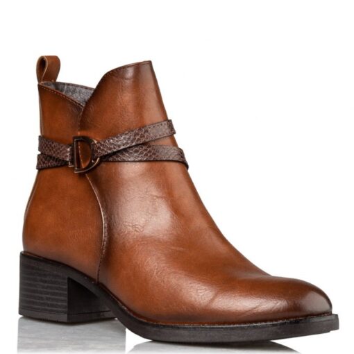 Miss NV booties casual from synthetic leather