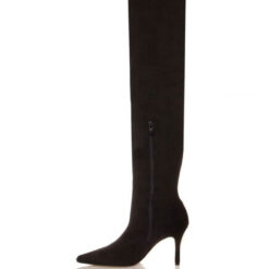 sante suede boots over the knee