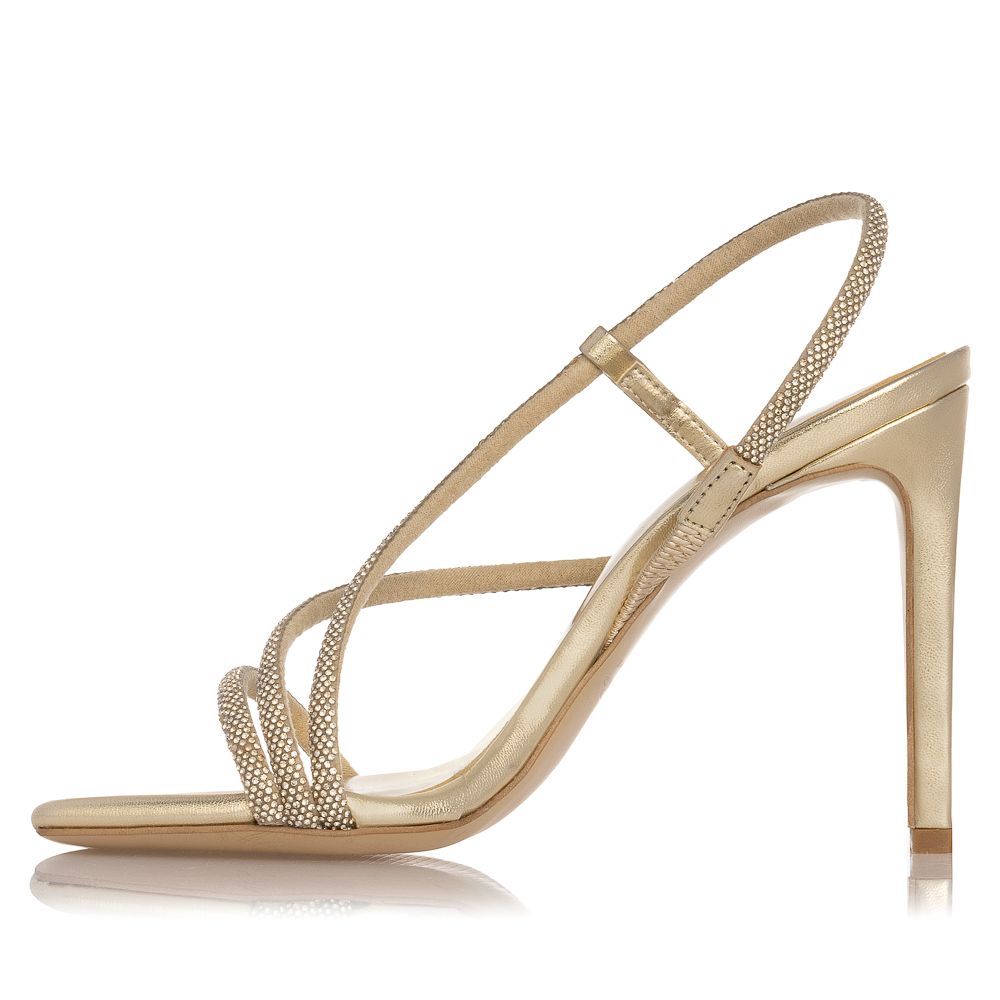 Sante Gold Sandals - Image 2