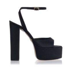 Sante Black Sandals | Made In Greece
