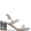Envie Mid Heels Silver Sandals