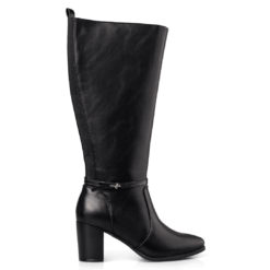 BLOCK MID-HEELED BOOTS