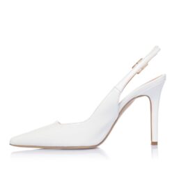 Alternative view of Sante White Pumps | Made in Greece