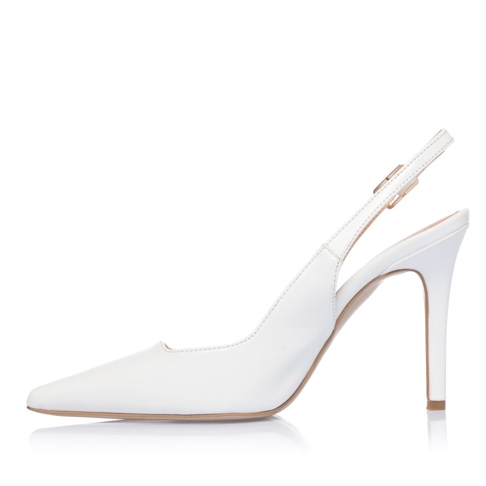 Sante White Pumps | Made in Greece - Image 2