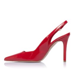 Alternative view of Sante Red Pumps | Made in Greece