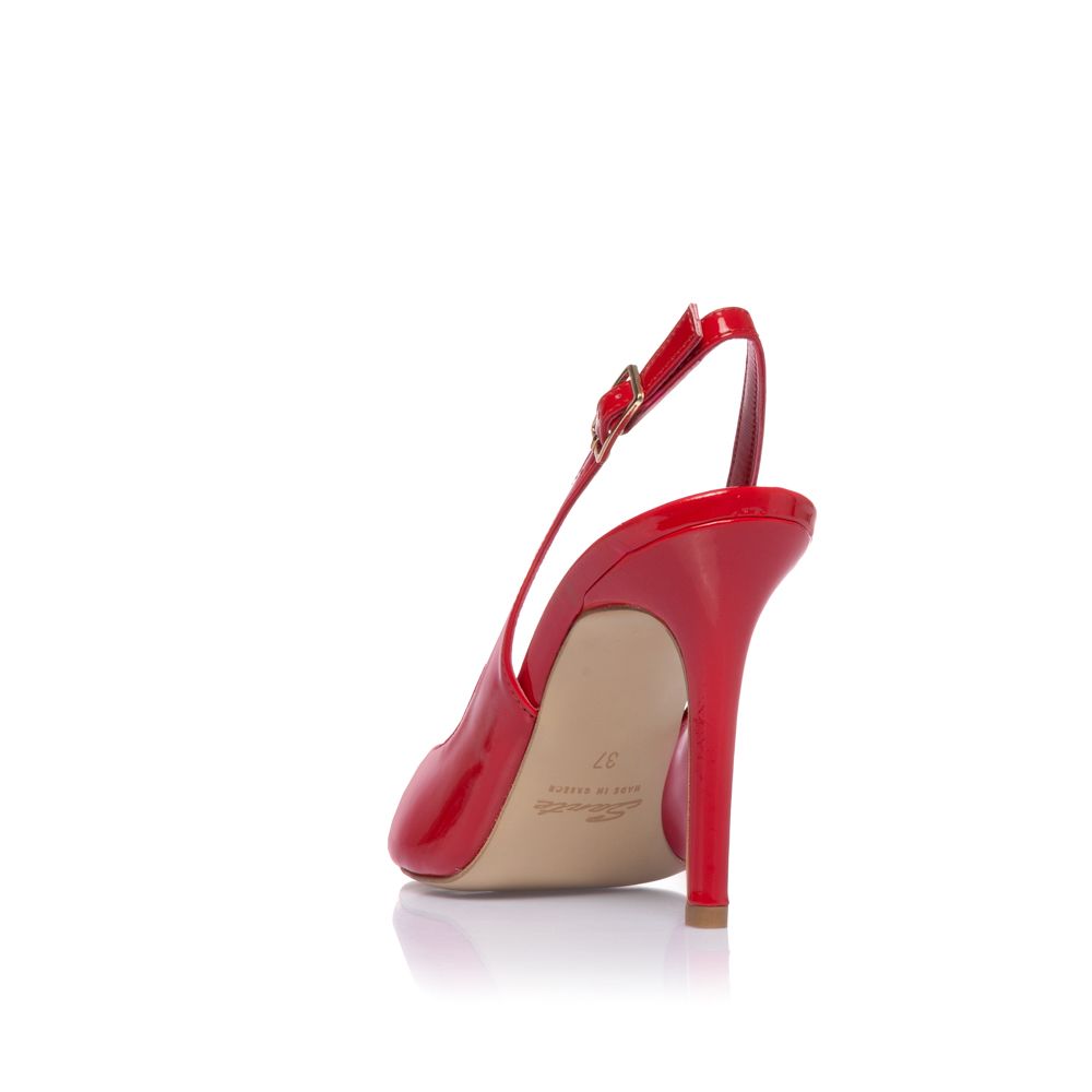 Sante Red Pumps | Made in Greece - Image 3