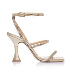 Sante Gold Sandals | Made In Greece