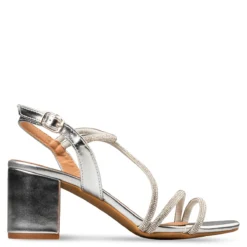 Alternative view of Envie Mid Heels Silver Sandals