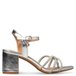 Alternative view of Envie Mid Heels Silver Sandals