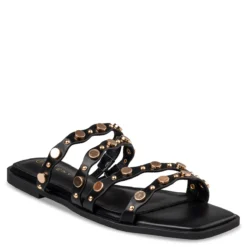 Alternative view of Flat Black Sandals