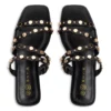 Flat Black Sandals