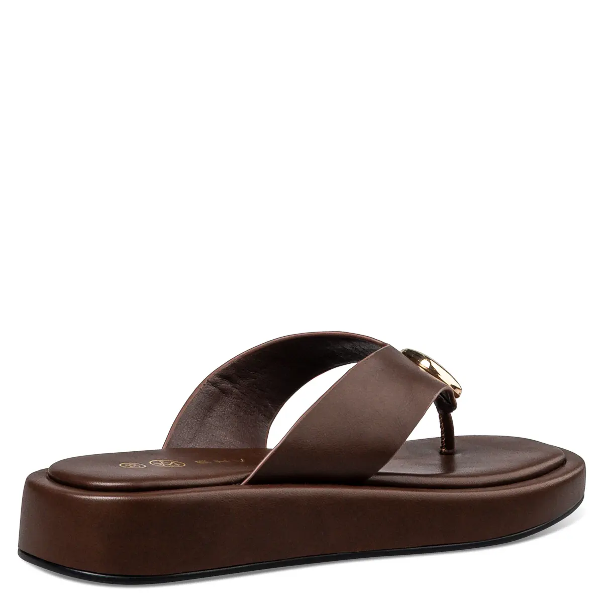 FLATFORM ESPRESSO THONG SANDALS - Image 3