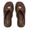 FLATFORM ESPRESSO THONG SANDALS