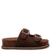 FLATFORM ESPRESSO SANDALS