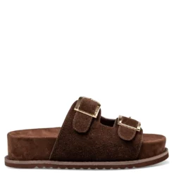FLATFORM ESPRESSO SANDALS