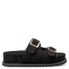FLATFORM BLACK SANDALS