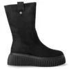 Chunky Black Booties
